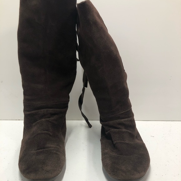 White mountain suede boots Clearance